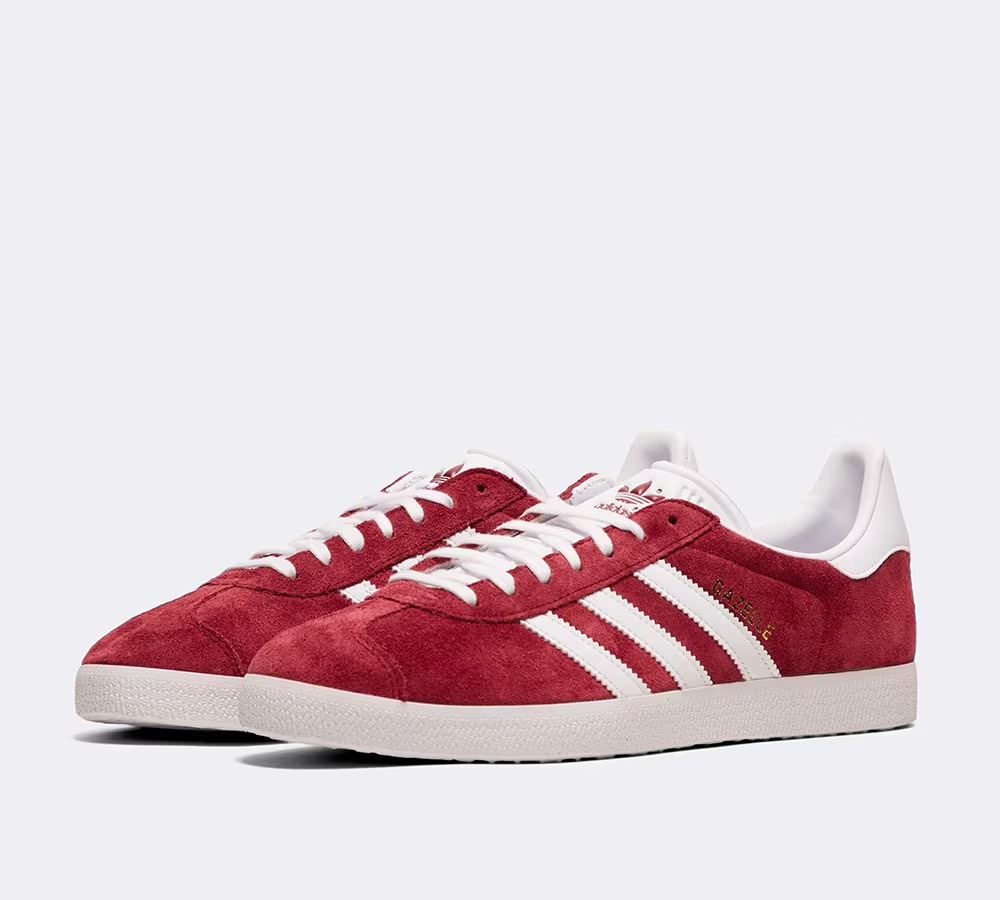 Red trainer: Footasylum angled pair image after the experiment